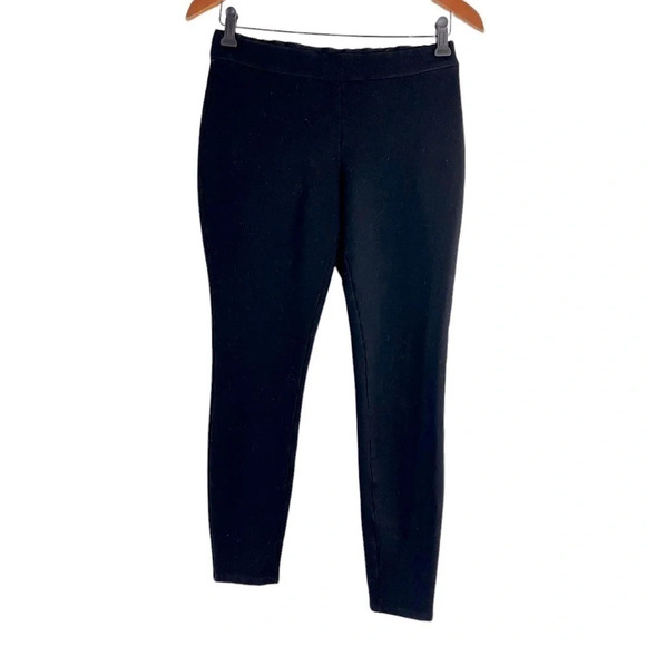 Philosophy Black Leggings Size Small Pull On Elastic Waistband Stretch Plain - Picture 1 of 6